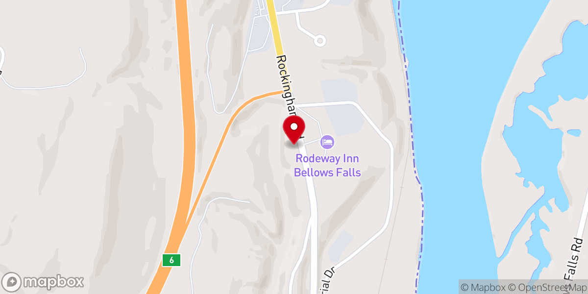 Map showing location of Faith Christian Church