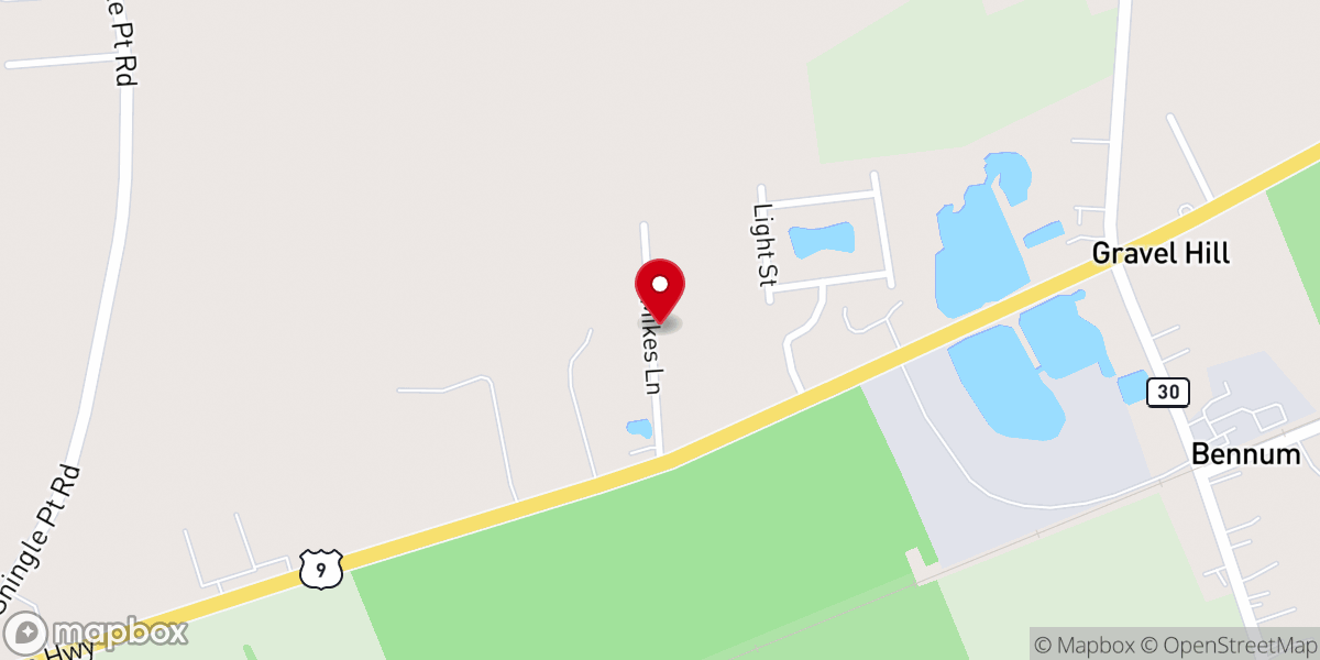 Map showing location of Done With Church