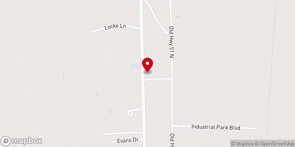 Map showing location of Praise Apostolic Tabernacle