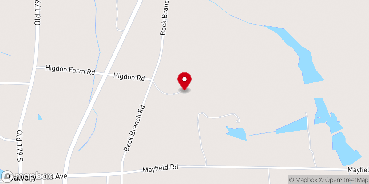 Map showing location of Saint Calvary Church