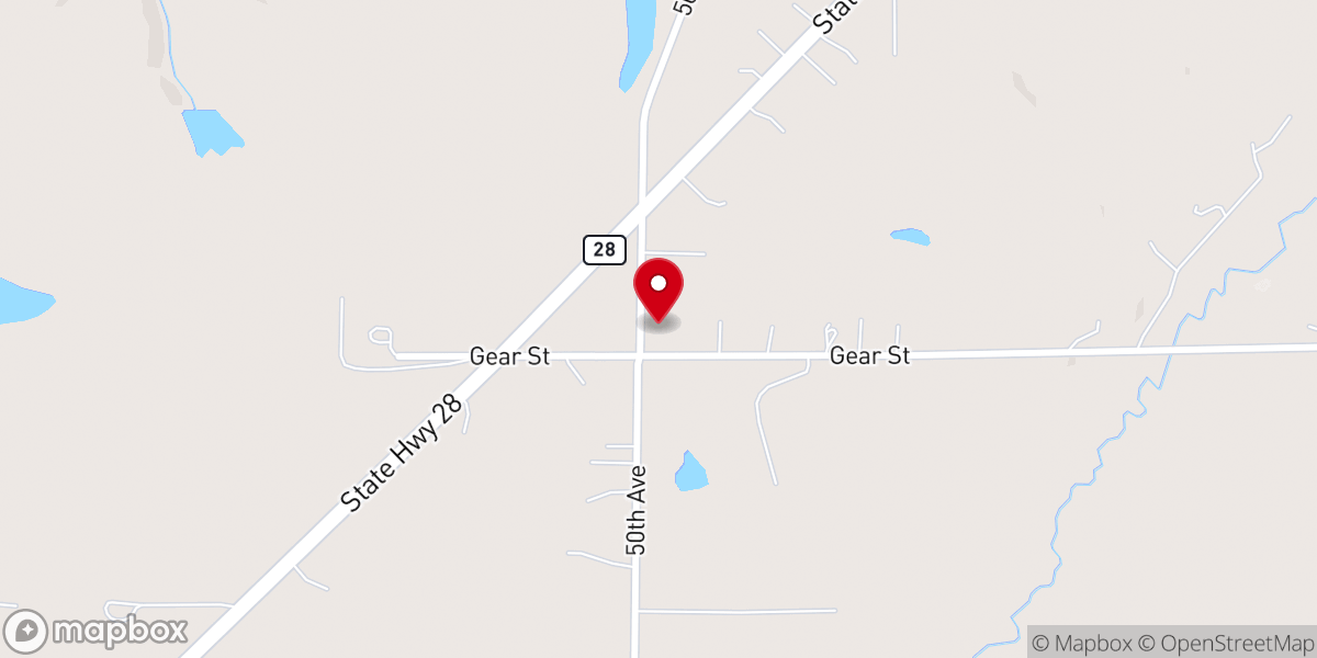 Map showing location of Linn Grove United Methodist Church