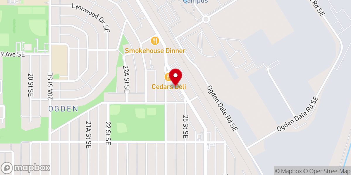 Map showing location of Khmer-Canadian Buddhist Cultural Society
