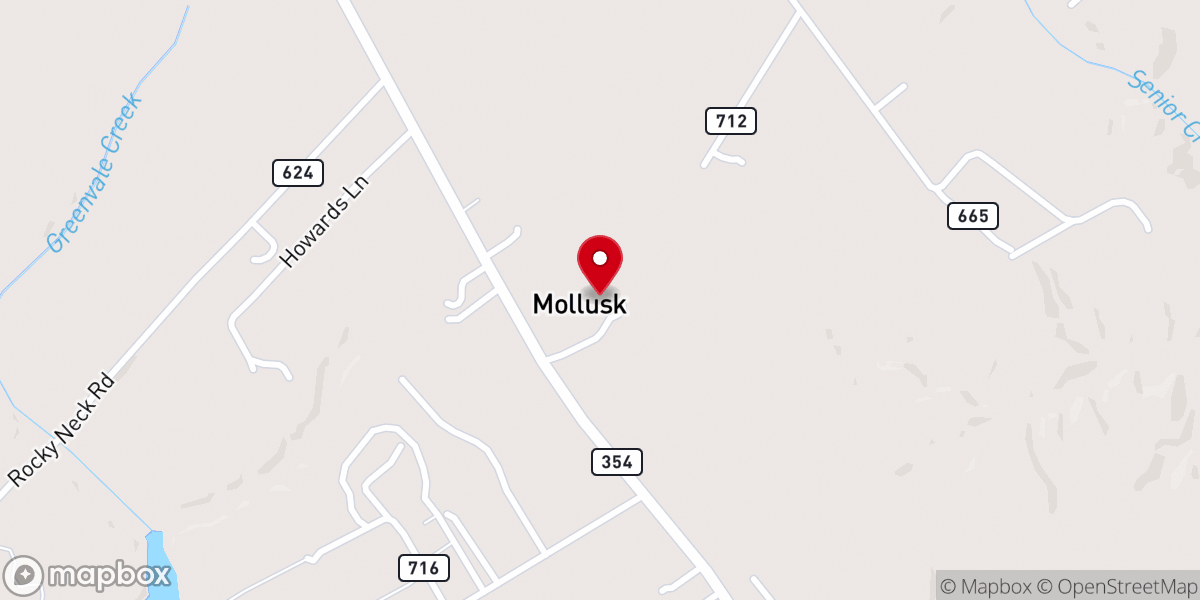 Map showing location of Queen Esther Baptist Church