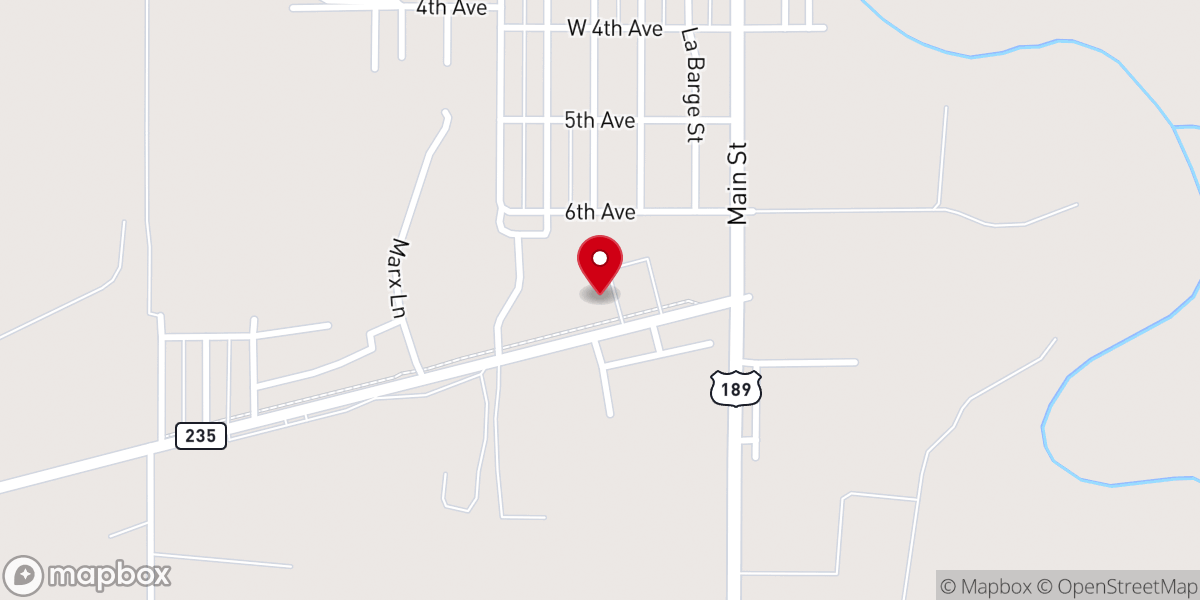 Map showing location of The Potter’s House