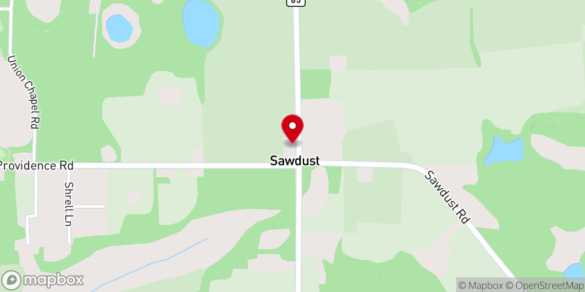 Map showing location of St Mary Missionary Baptist