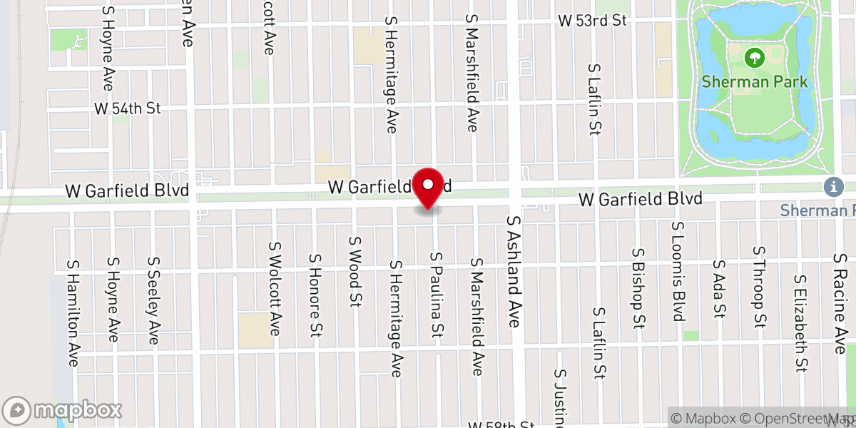 Map showing location of Canaan Community Church