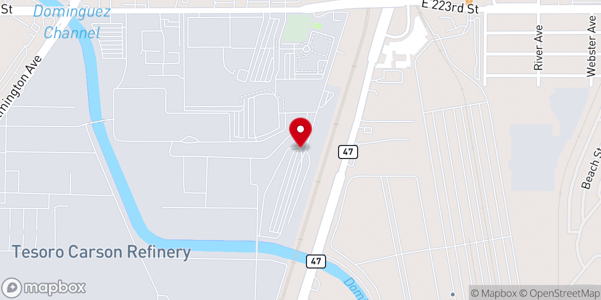Map showing location of Chosen Generation Church of Long Beach