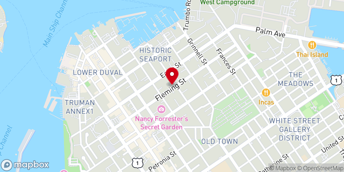 Map showing location of Living Faith Christian Church