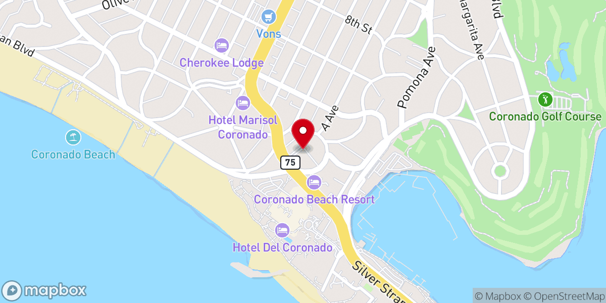 Map showing location of House 242 Church