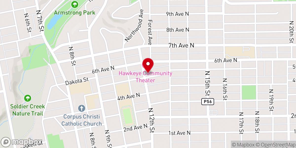 Map showing location of Shalom center