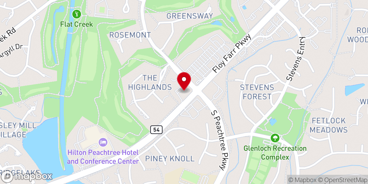 Map showing location of Christ Our Shepherd Lutheran Church