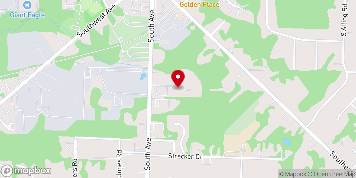 Map showing location of FAC Tallmadge