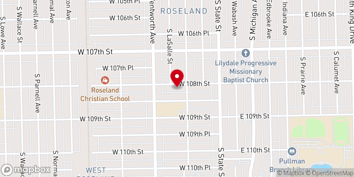 Map showing location of Holy Ghost Cathedral