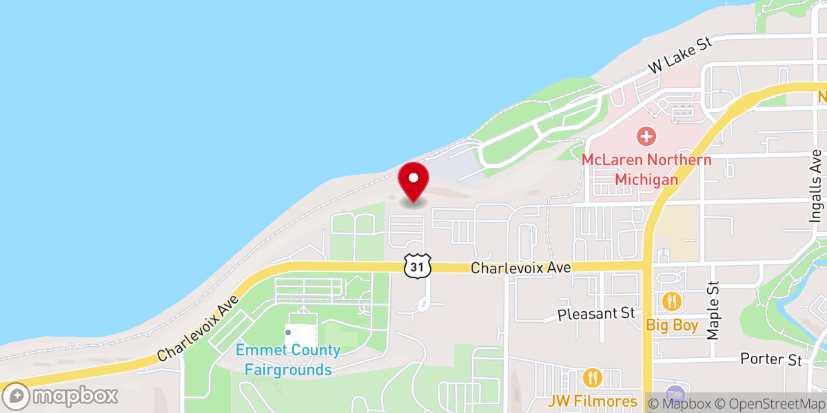 Map showing location of New Hope Community Church