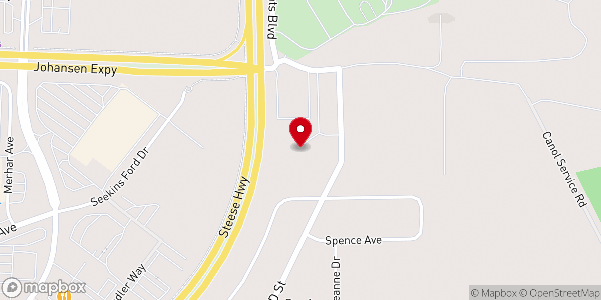 Map showing location of Shannon Park Baptist Church