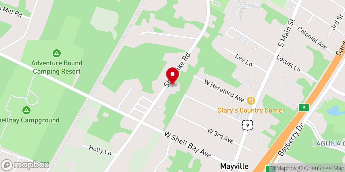 Map showing location of Saddler Jr Mose