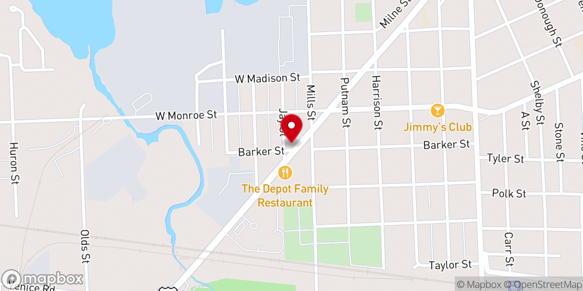 Map showing location of Exhalted Word