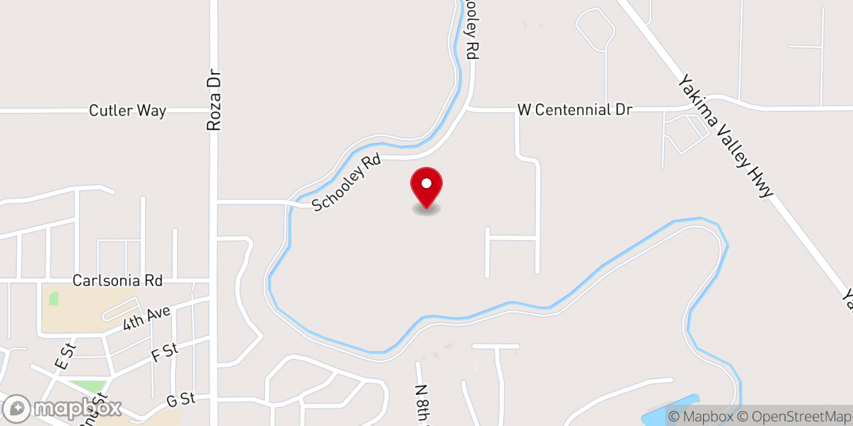 Map showing location of Resurrection Catholic Church