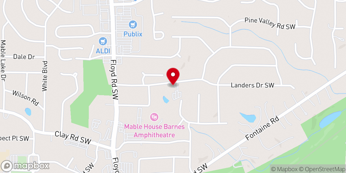Map showing location of Saint Francis de Sales Catholic Church