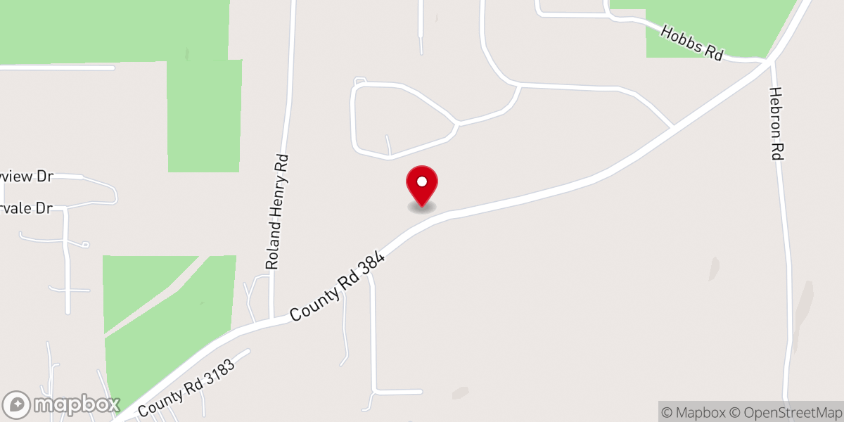 Map showing location of The House of Prayer Tyler