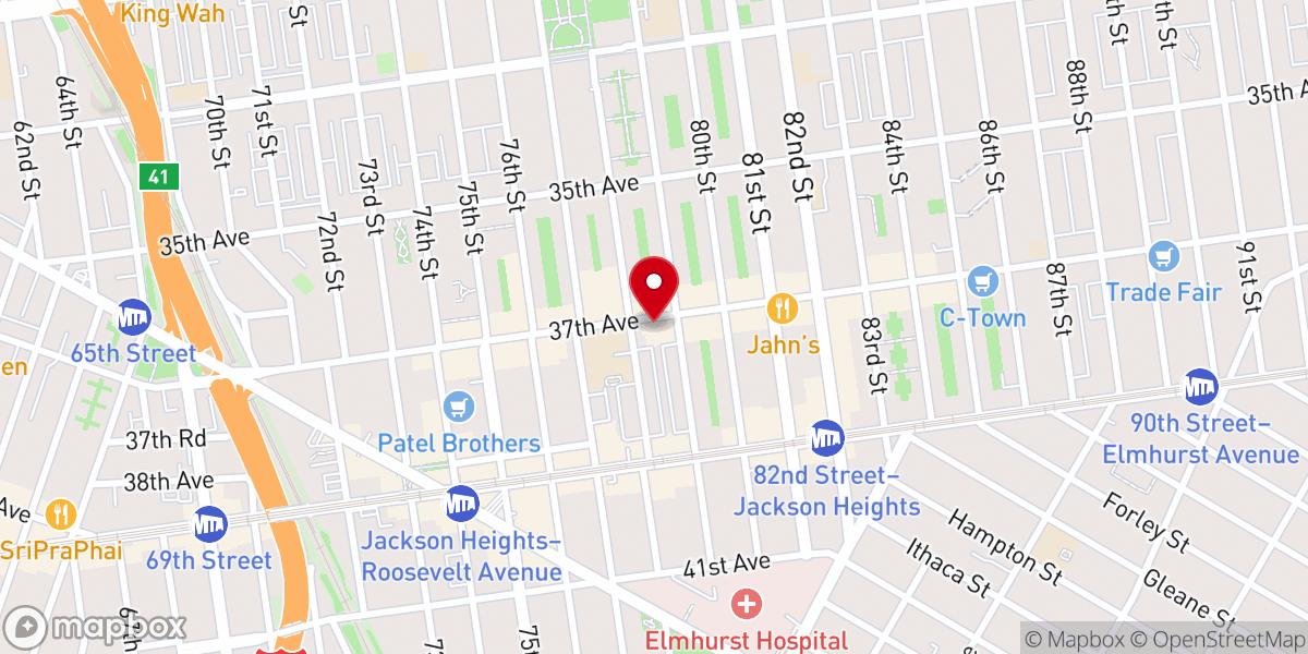 Map showing location of Sean Michael Murray Corporation