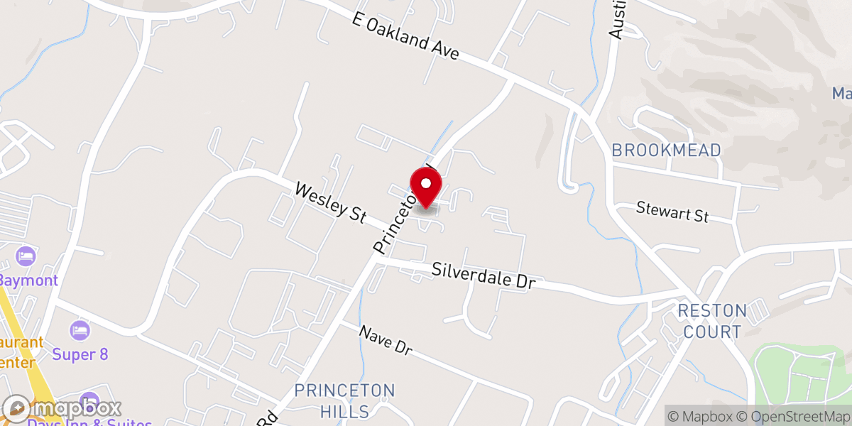 Map showing location of HRBC Inc