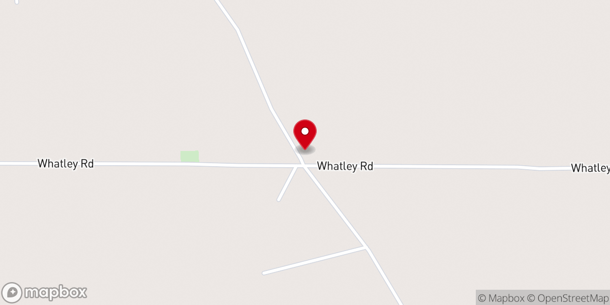 Map showing location of Pleasant Valley Methodist Church