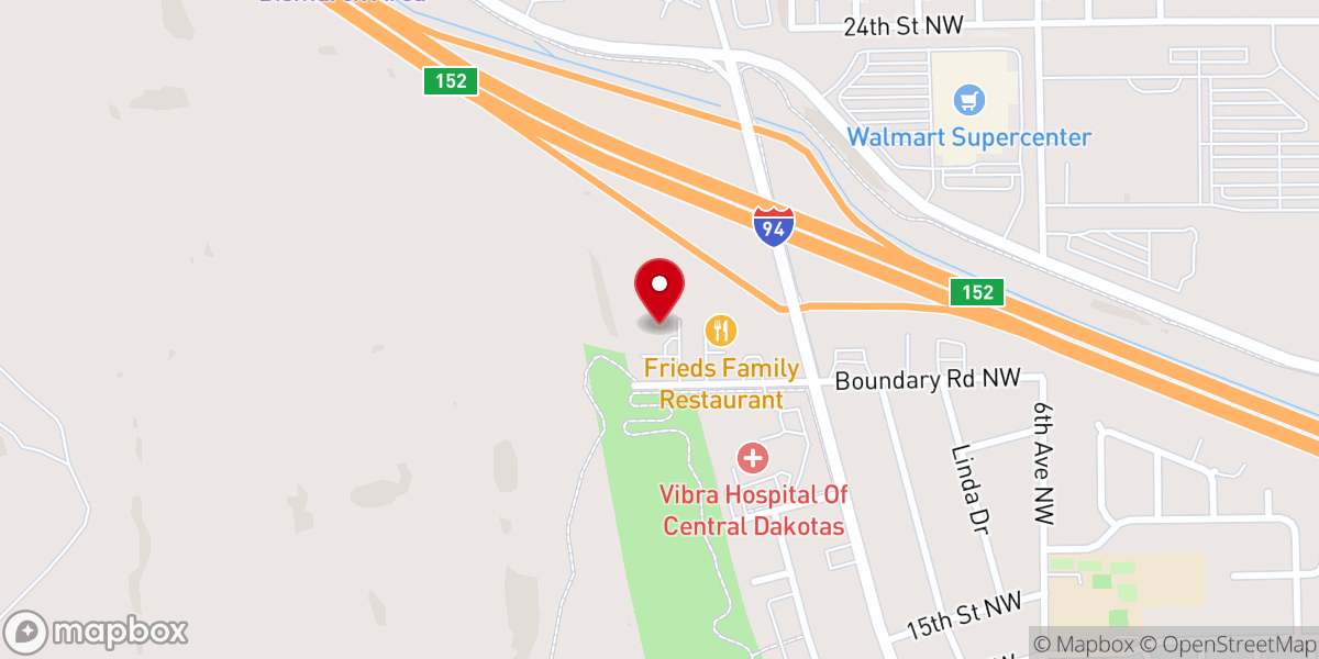 Map showing location of Messiah Lutheran Church