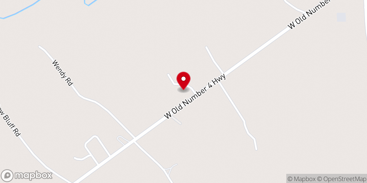 Map showing location of Pleasant Grove Church
