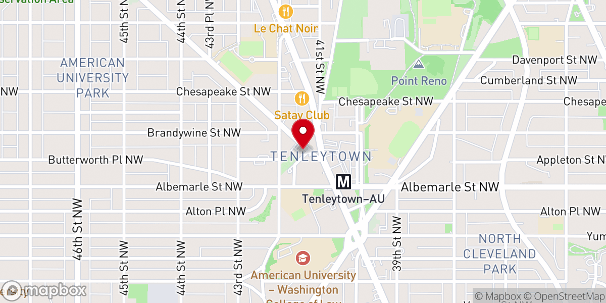 Map showing location of Citizen Heights Church