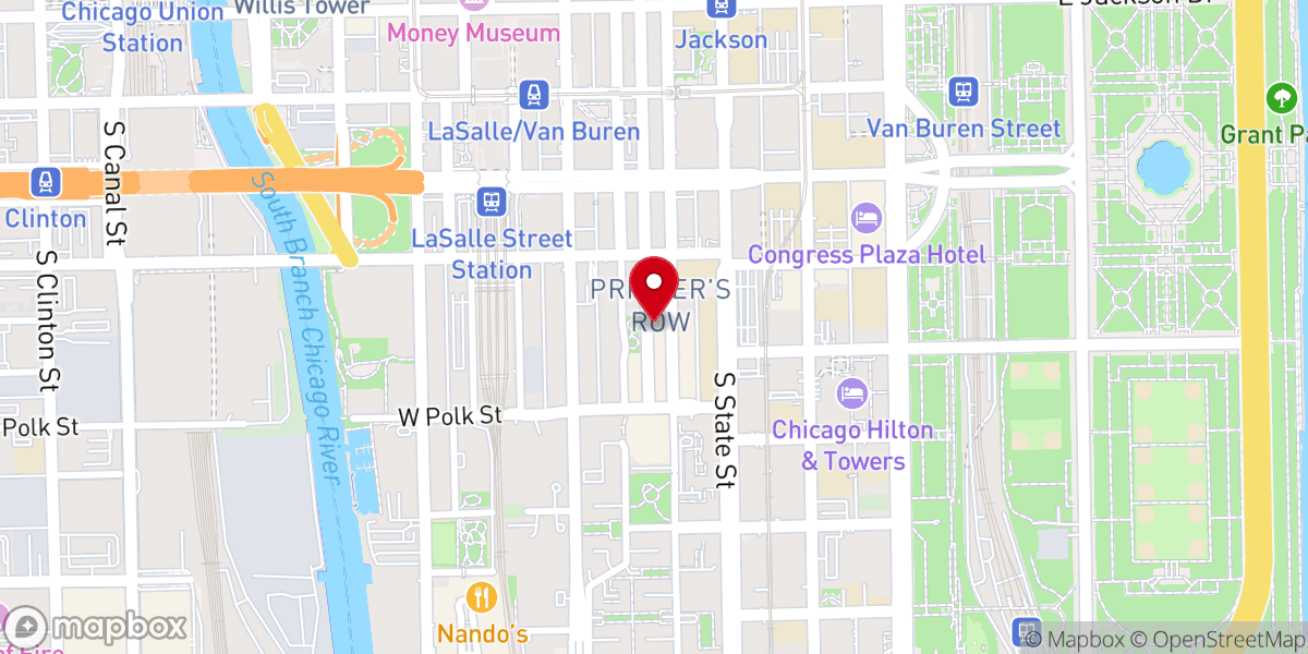 Map showing location of Grace Anglican Church