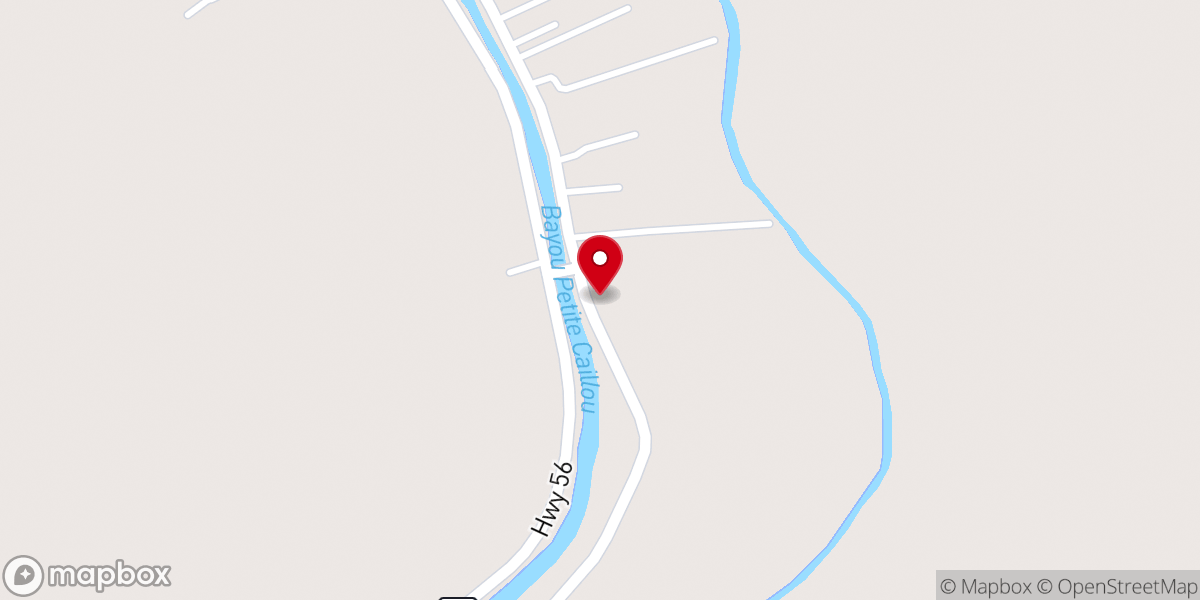 Map showing location of Mt Calvary Baptist Church