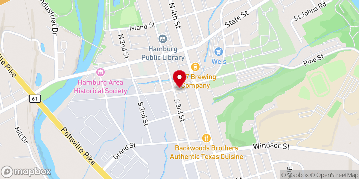 Map showing location of The Journey Cafe