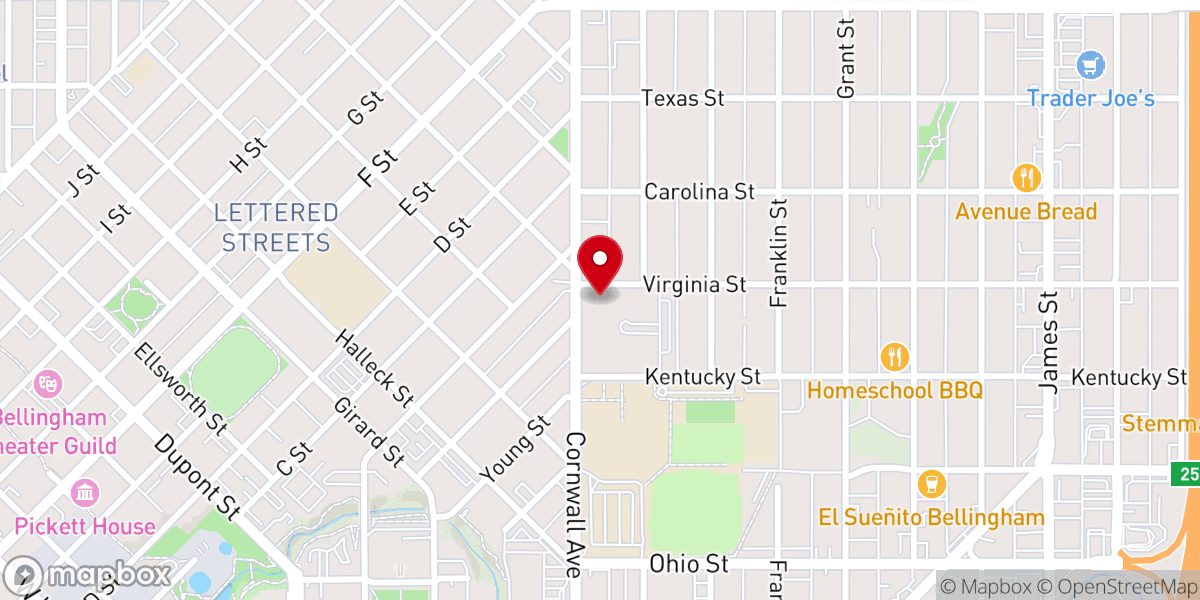 Map showing location of Assumption Catholic School
