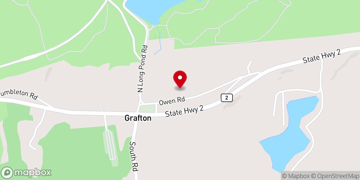 Map showing location of Our Lady of the Snow Mission