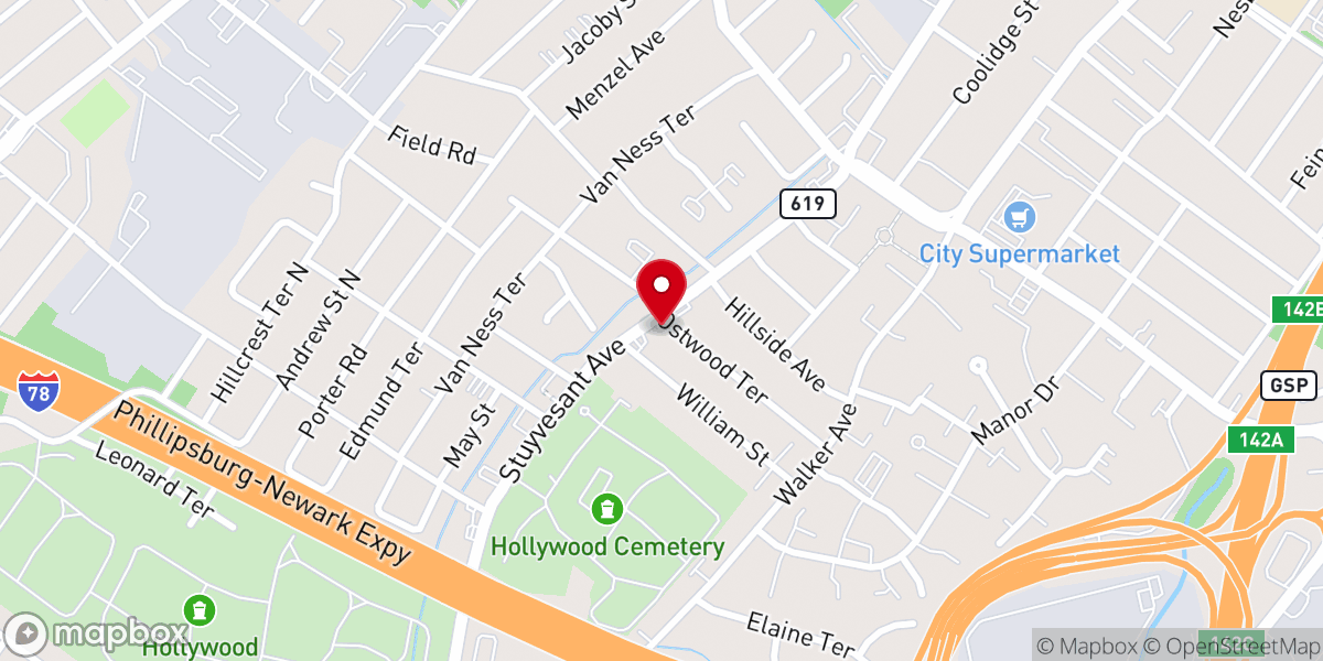 Map showing location of Word of Life International Church Inc