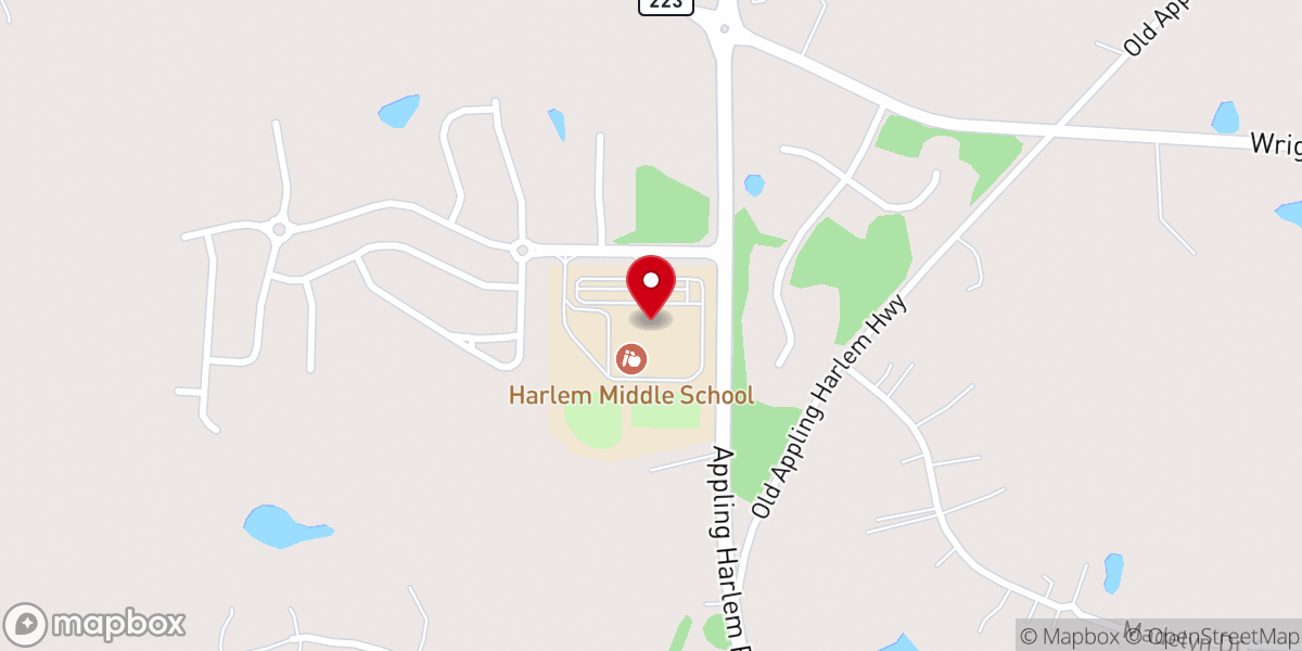 Map showing location of Abilene Baptist Church – West Campus