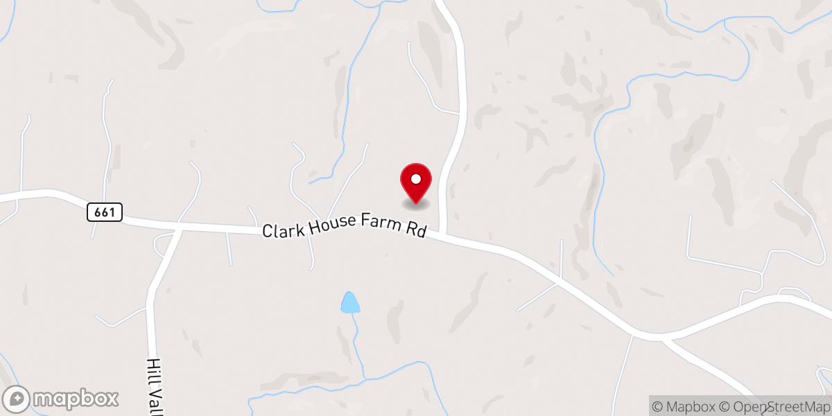 Map showing location of Middle Cross Missionary Baptist Church