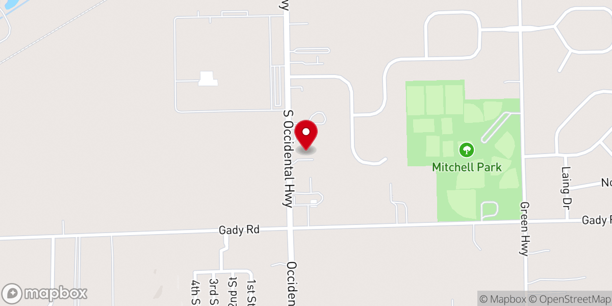 Map showing location of New Song Community Church- Food Pantry