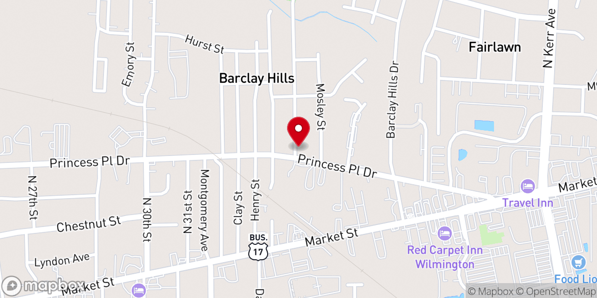 Map showing location of Crossway Wilmington