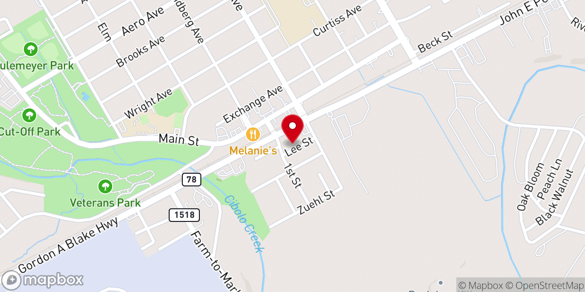 Map showing location of Grace Community Center - A Bible Church