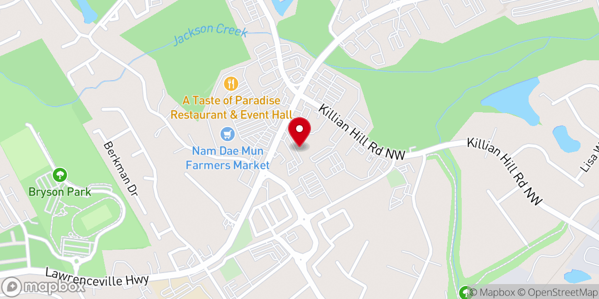 Map showing location of CASA DE GLORIA