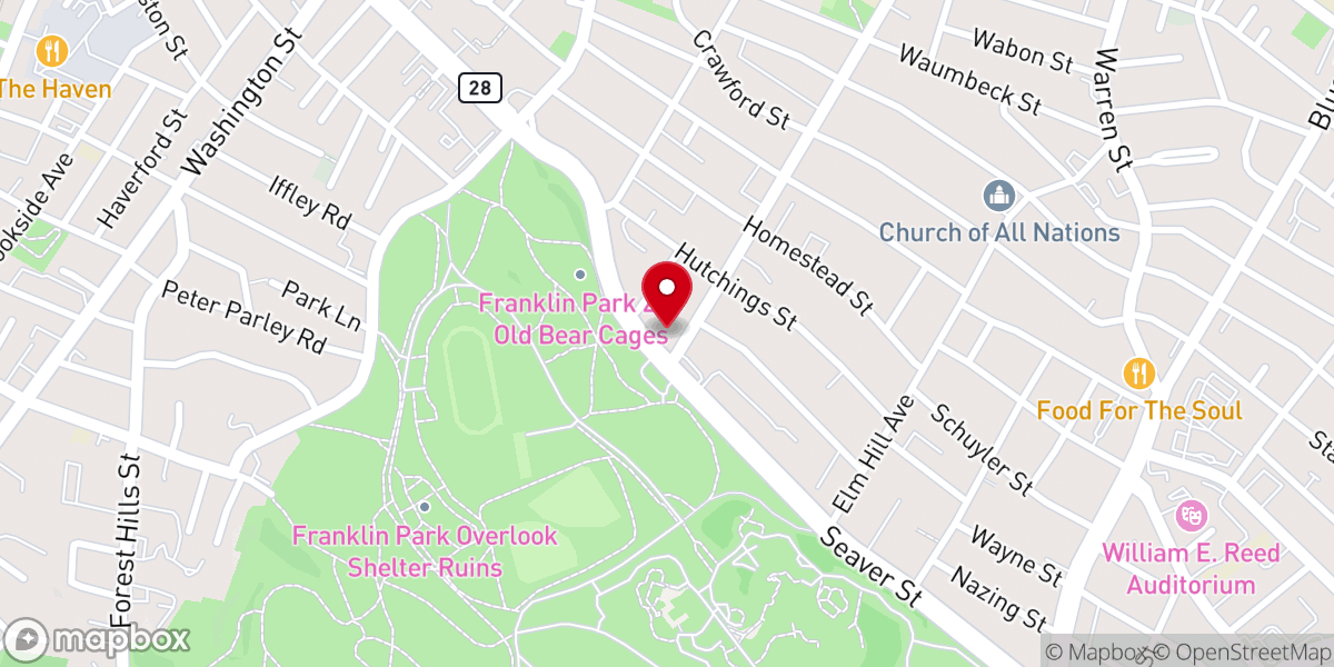 Map showing location of Iglesia De Dios Evangelio Completo