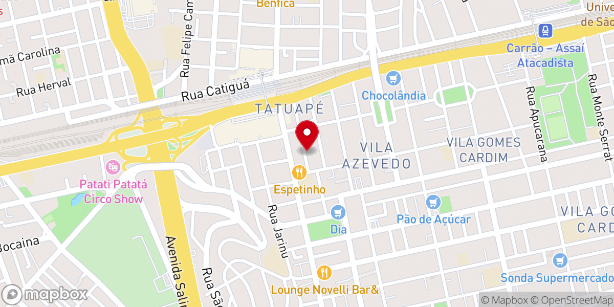 Map showing location of Igreja Pentecostal Ministério da Palavra Viva