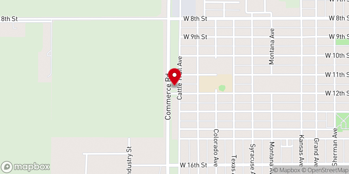 Map showing location of Goodland Seventh-Day Adventist Church