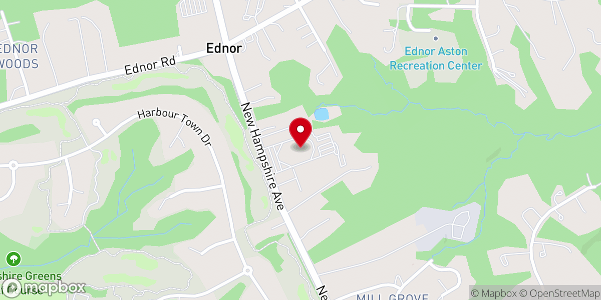 Map showing location of Living Word International Christian Church