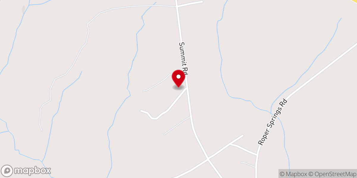 Map showing location of Fidelity Baptist Church