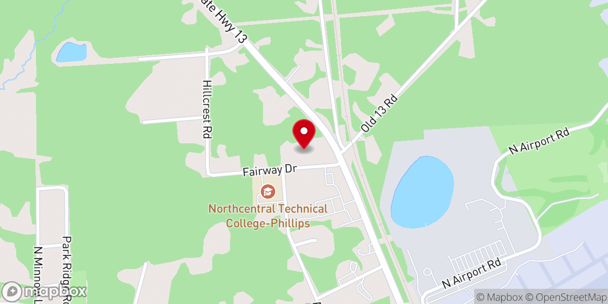 Map showing location of Word of Life Family Church