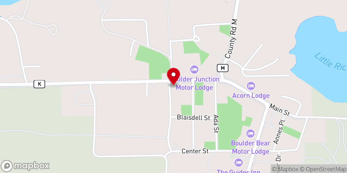 Map showing location of Community Church