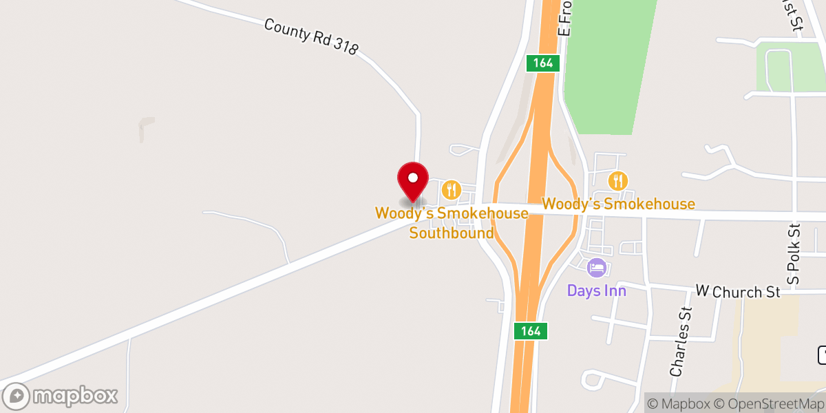 Map showing location of Victory Reins